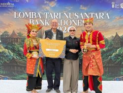 Membanggakan! Melky Soekirman dan Mutiara Aulia Syahida Harumkan BRI Region 6, Raih Juara 3 Lomba Tari Nusantara 2026 Bank Indonesia