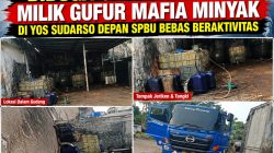 Diduga Gudang Ilegal Milik Gufur Mafia Minyak Bersubsidi Berlokasi Di Yos Sudarso Didepan SPBU Bebas Beraktivitas