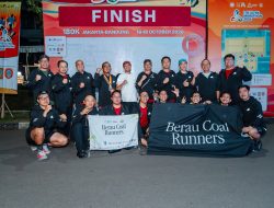 Karyawan Berau Coal Ikuti ITB Ultra Marathon, Dorong Gaya Hidup Sehat